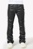 All Black Spikes Denim