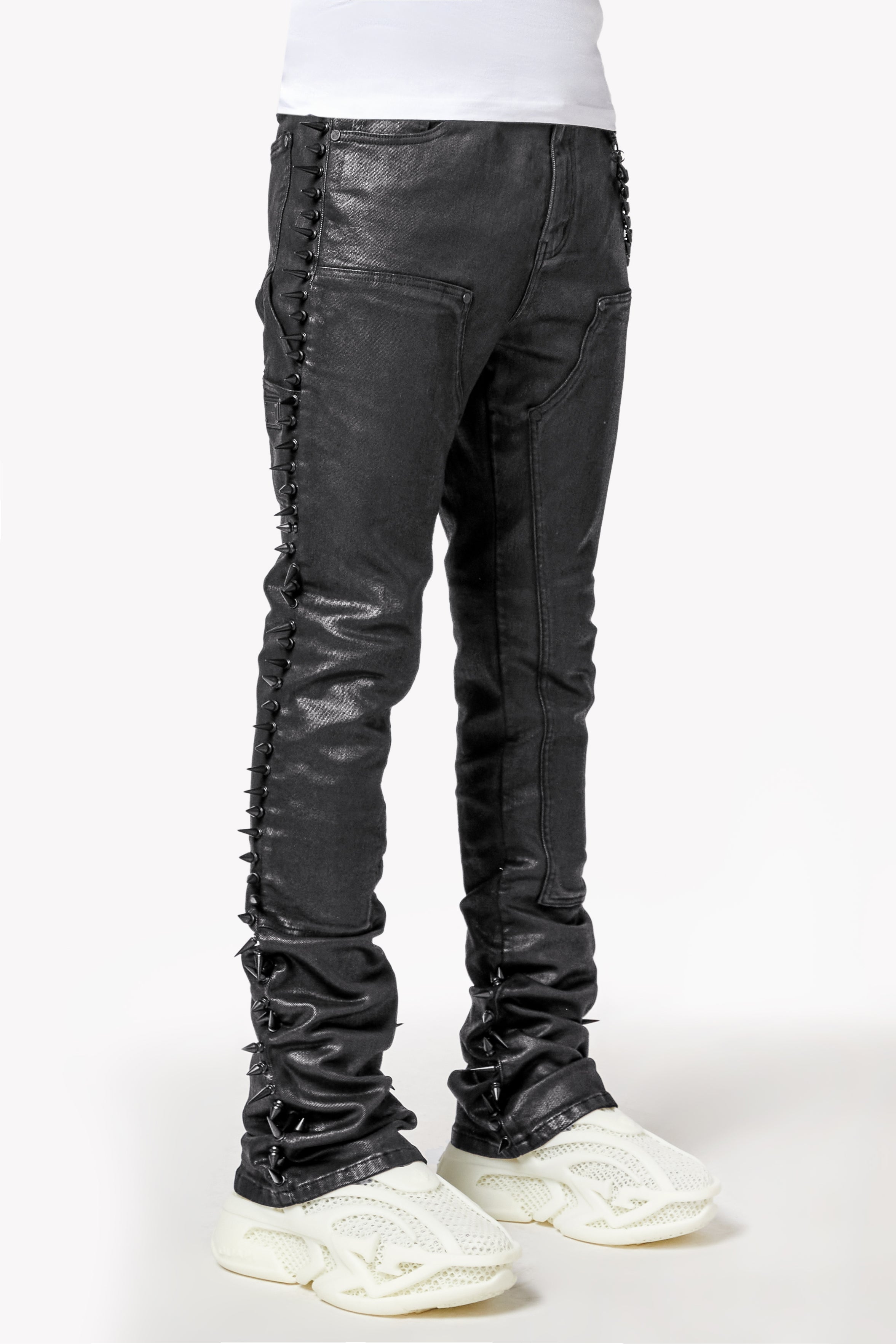 即完売品GUAPI オールブラックエベリッシュデニム オールブラックスパイクデニム – GUAPI CLOTHING FZ-LLC