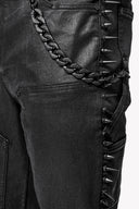 All Black Spikes Denim