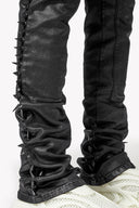 All Black Spikes Denim