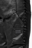 All Black Spikes Denim