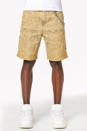 Vintage Stars Denim Shorts