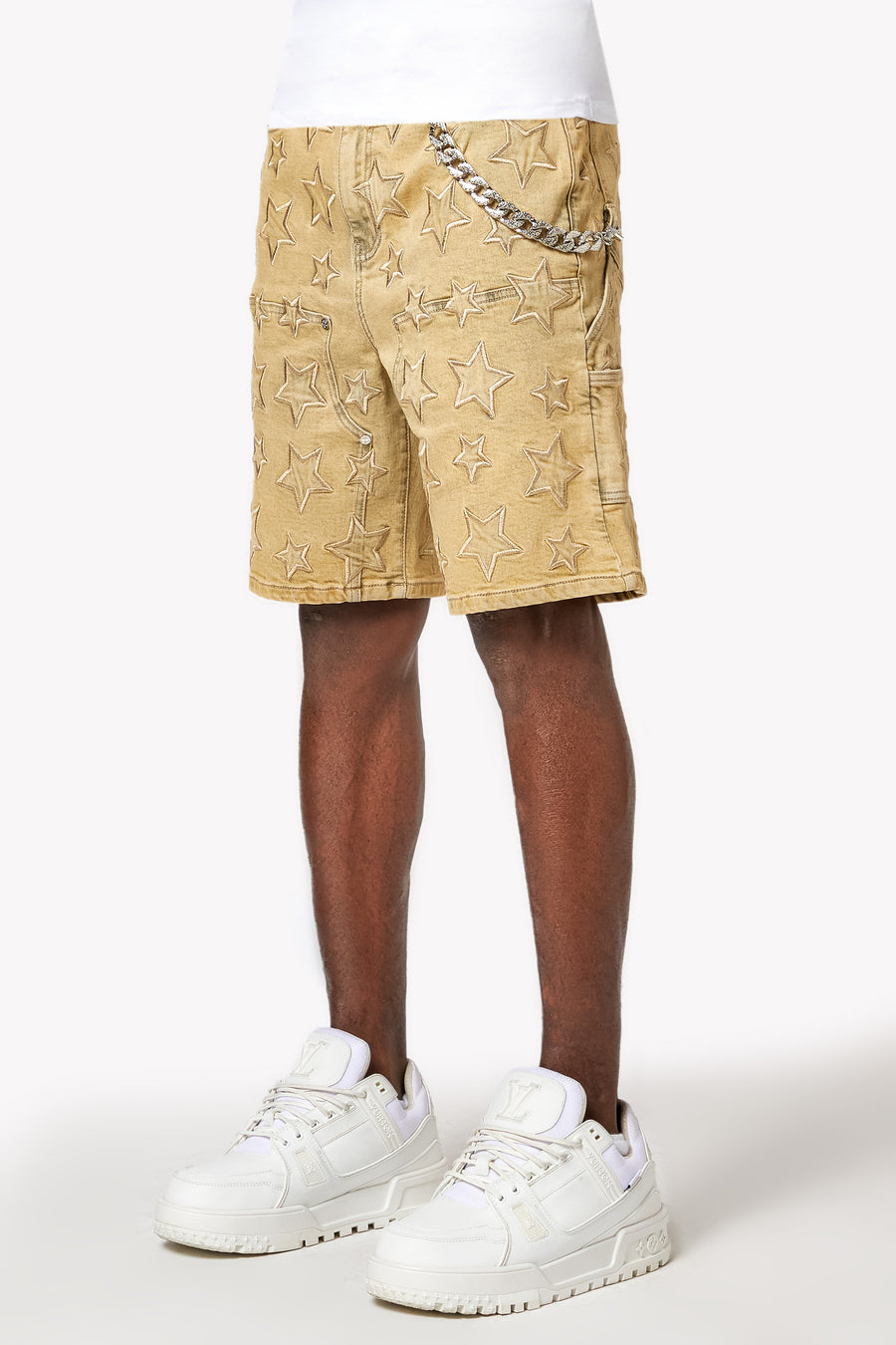 Vintage Stars Denim Shorts