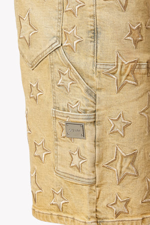 Vintage Stars Denim Shorts