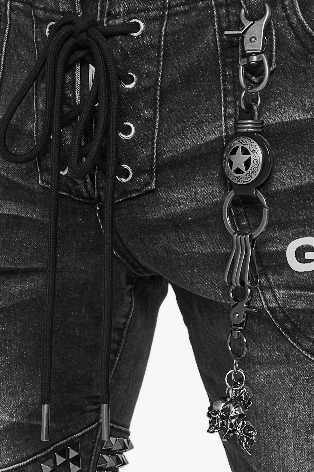 Obsidian Black Warpath Denim