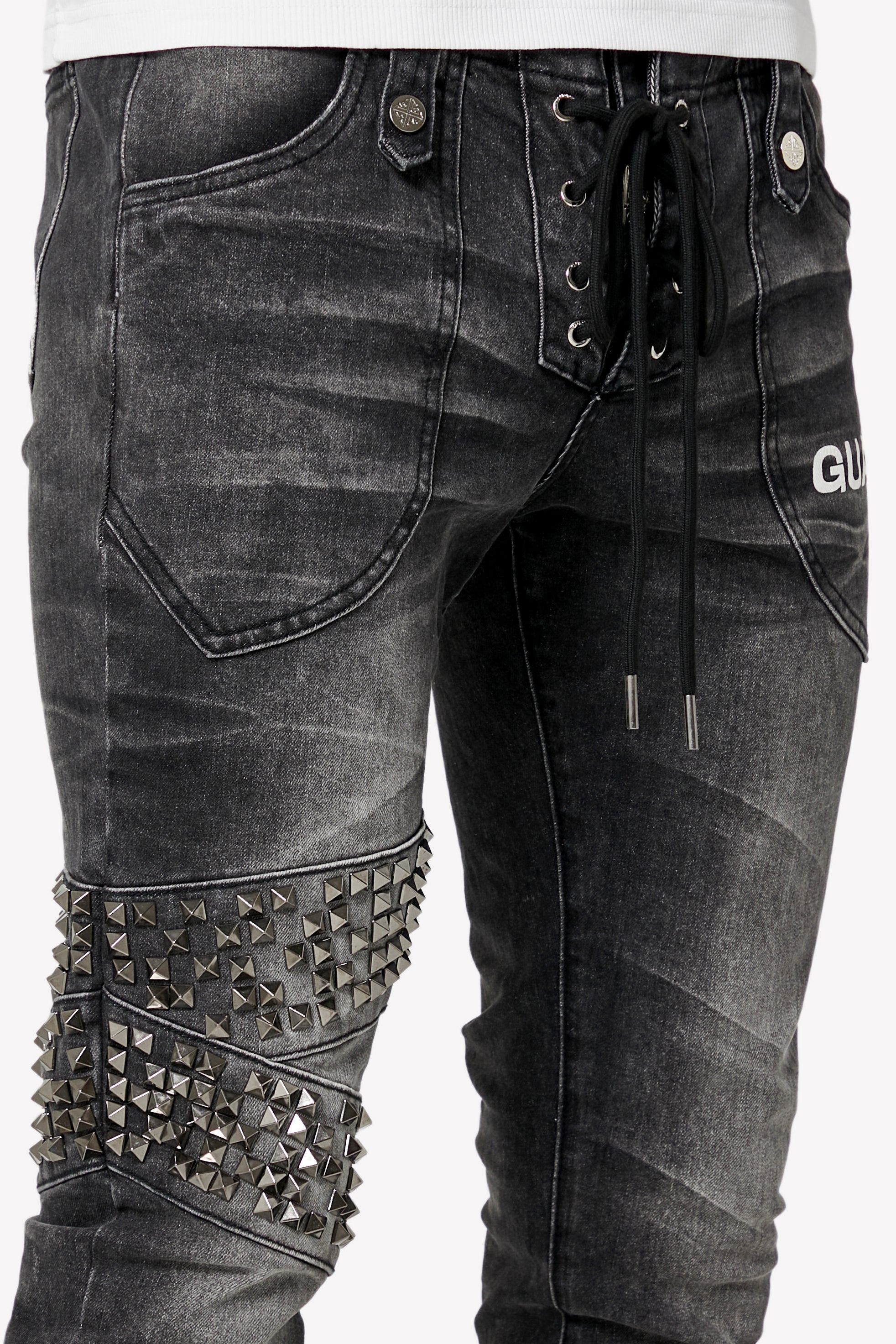 Obsidian Black Warpath Denim