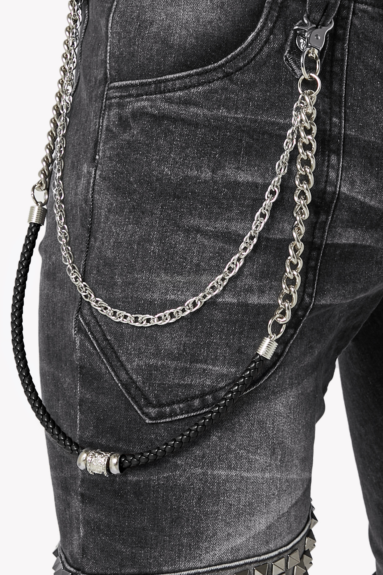 Obsidian Black Warpath Denim