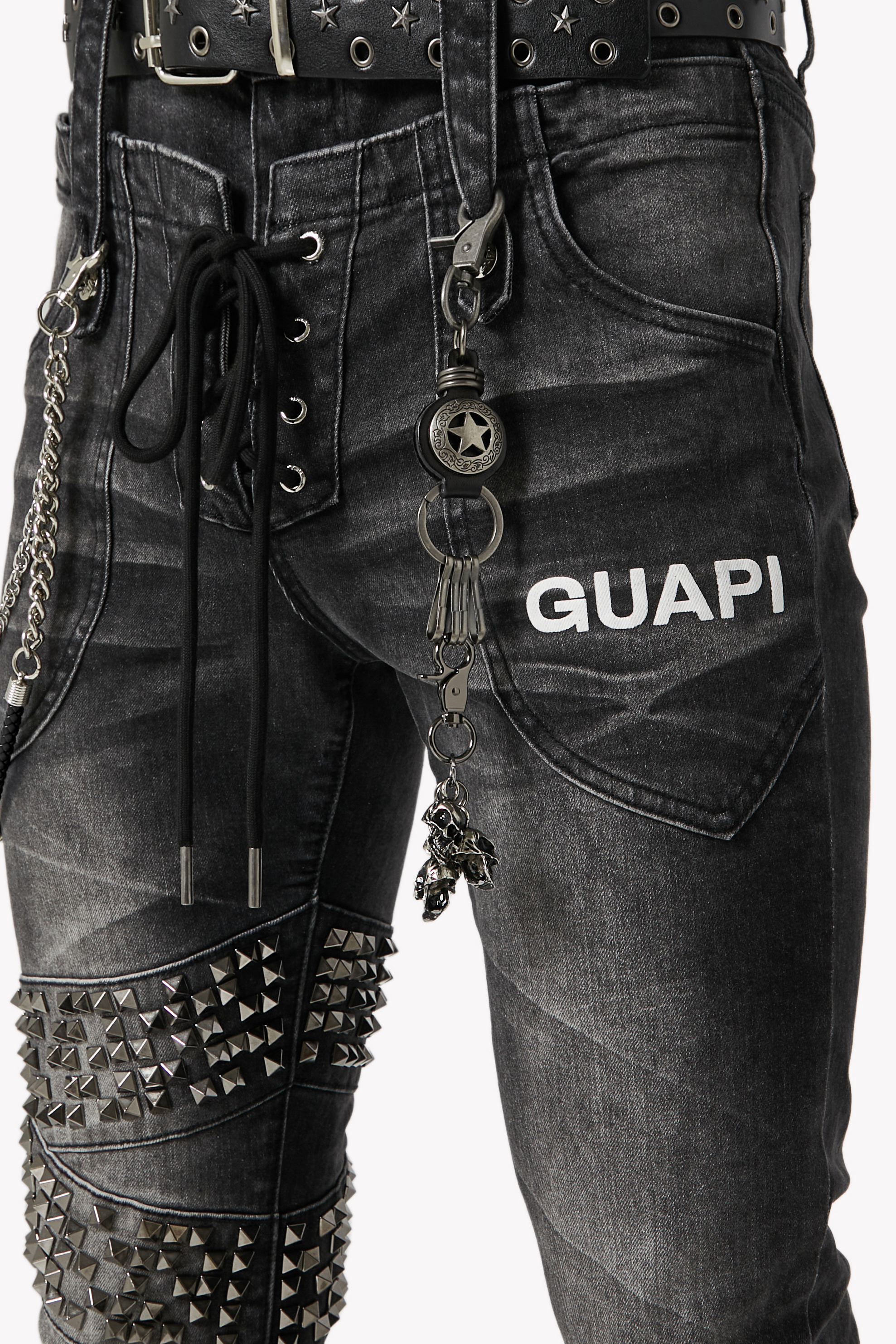 Obsidian Black Warpath Denim