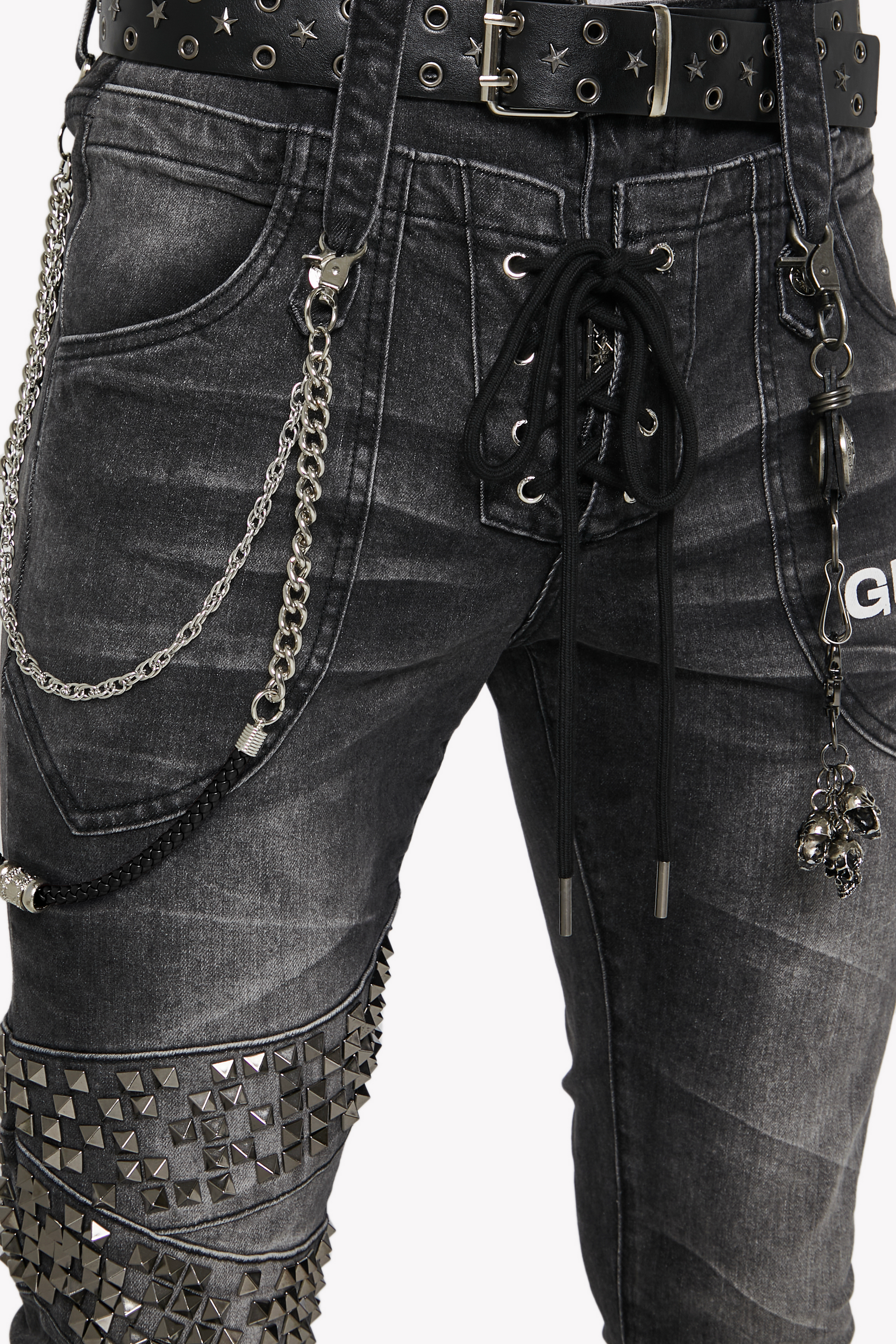 Obsidian Black Warpath Denim
