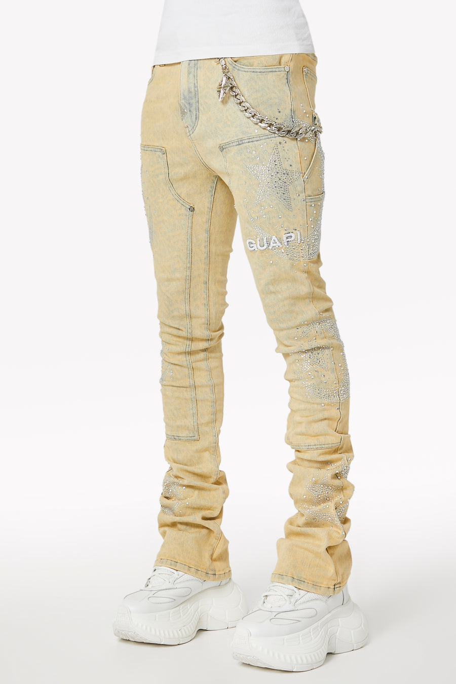 Vintage Calligraphy Denim