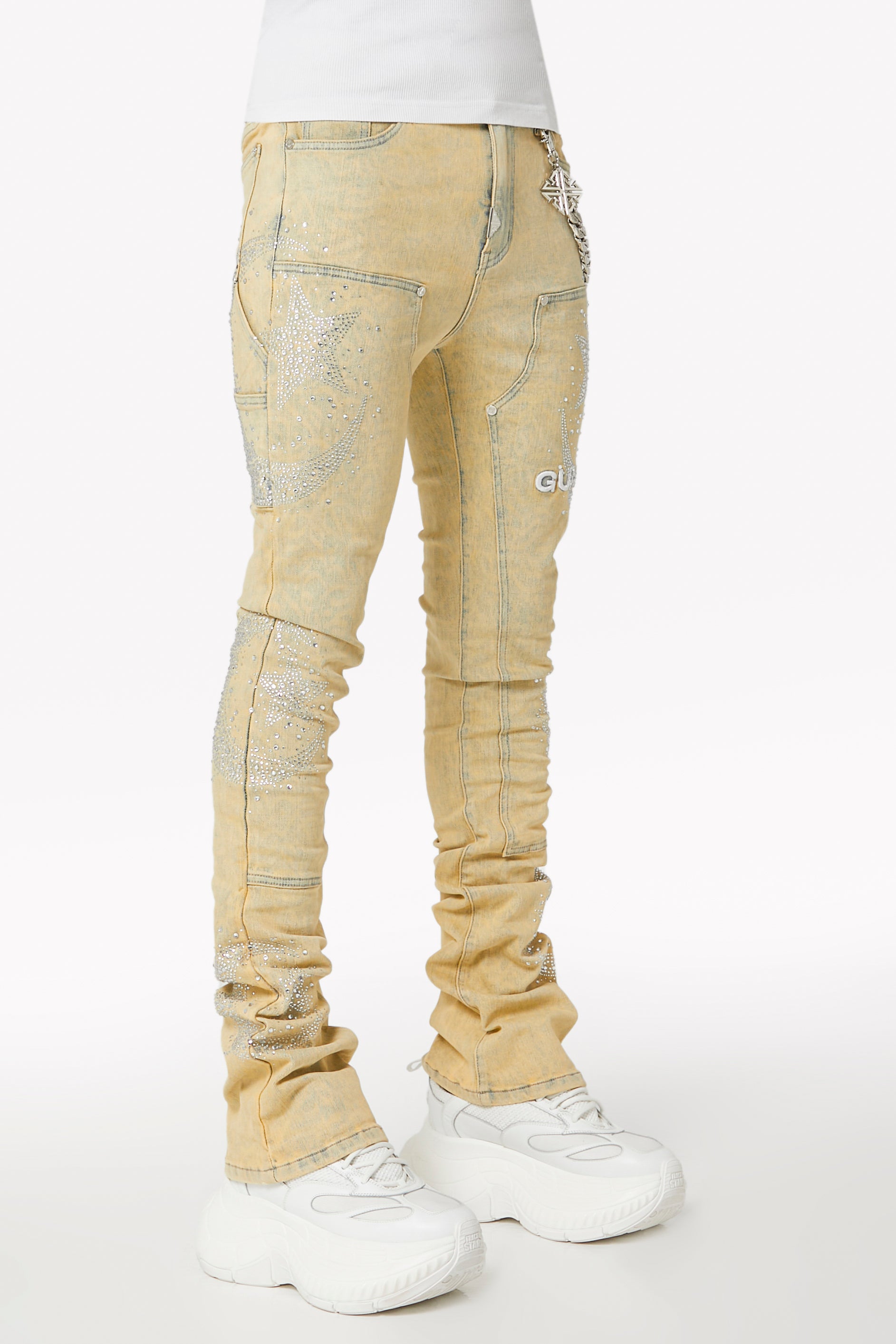 Vintage Calligraphy Denim