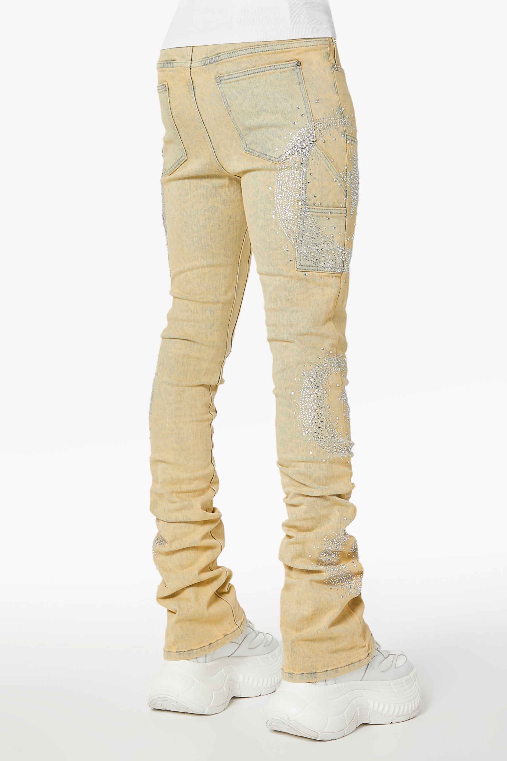 Vintage Calligraphy Denim