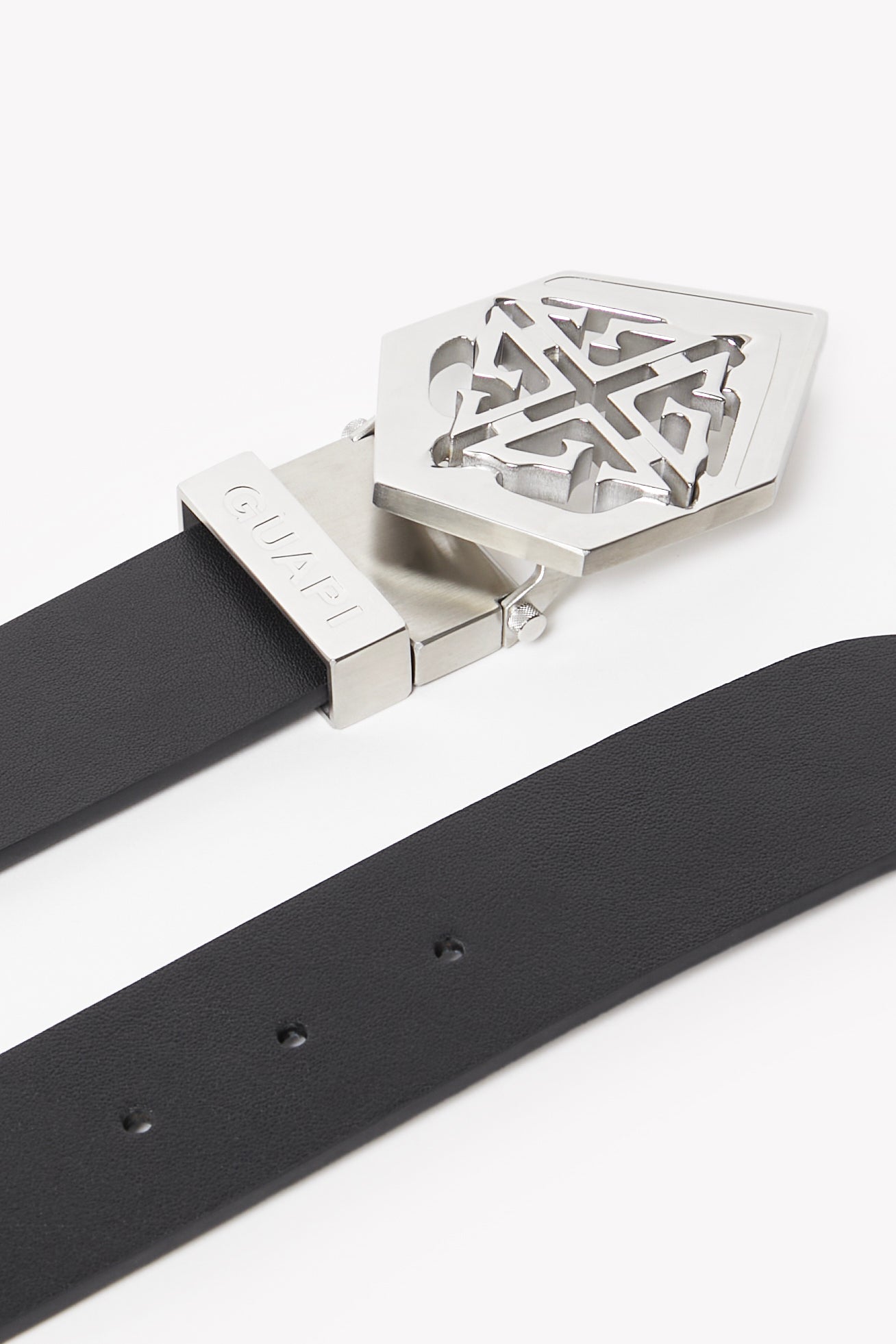 シルバーエンブレムベルト