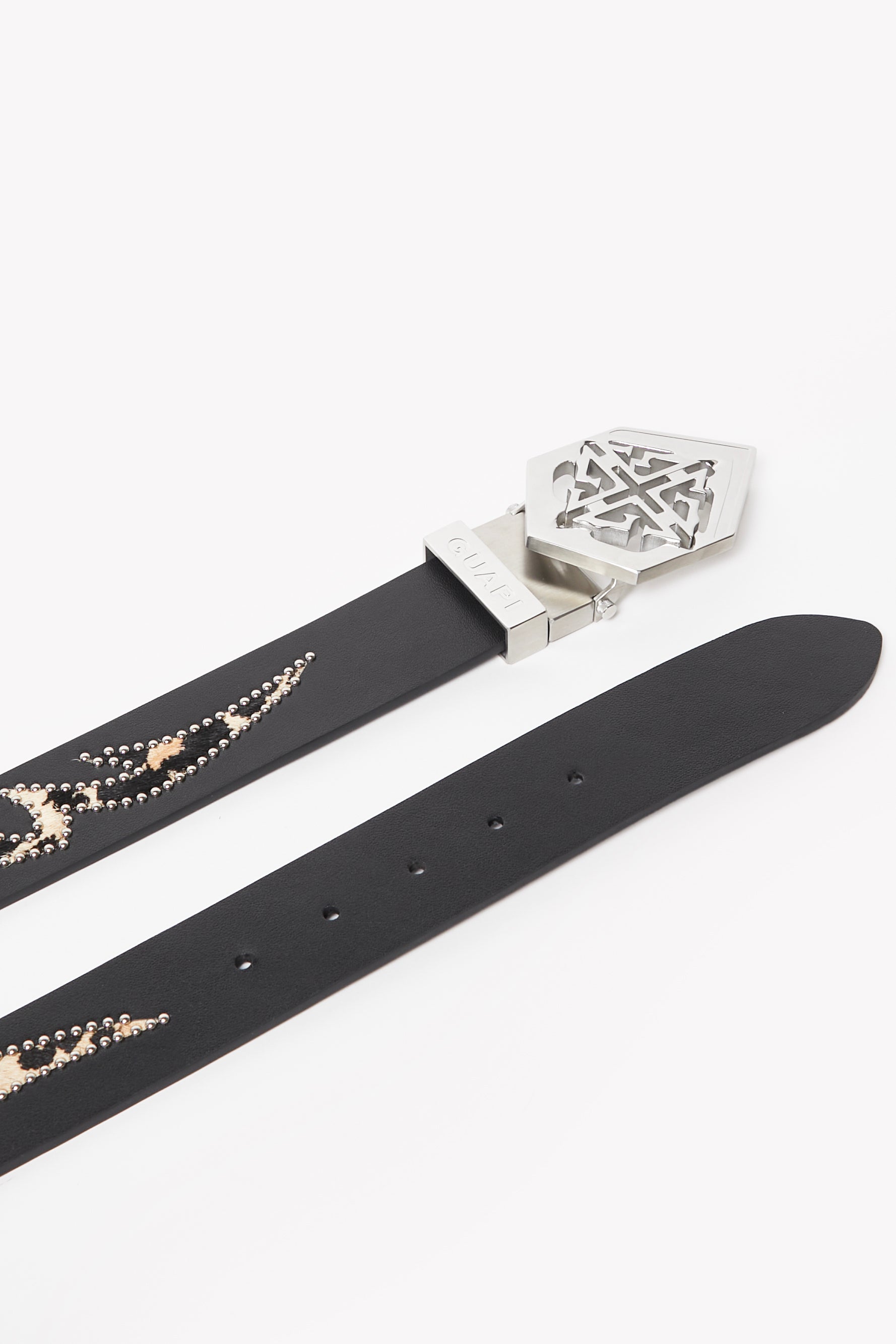 シルバーエンブレムベルト