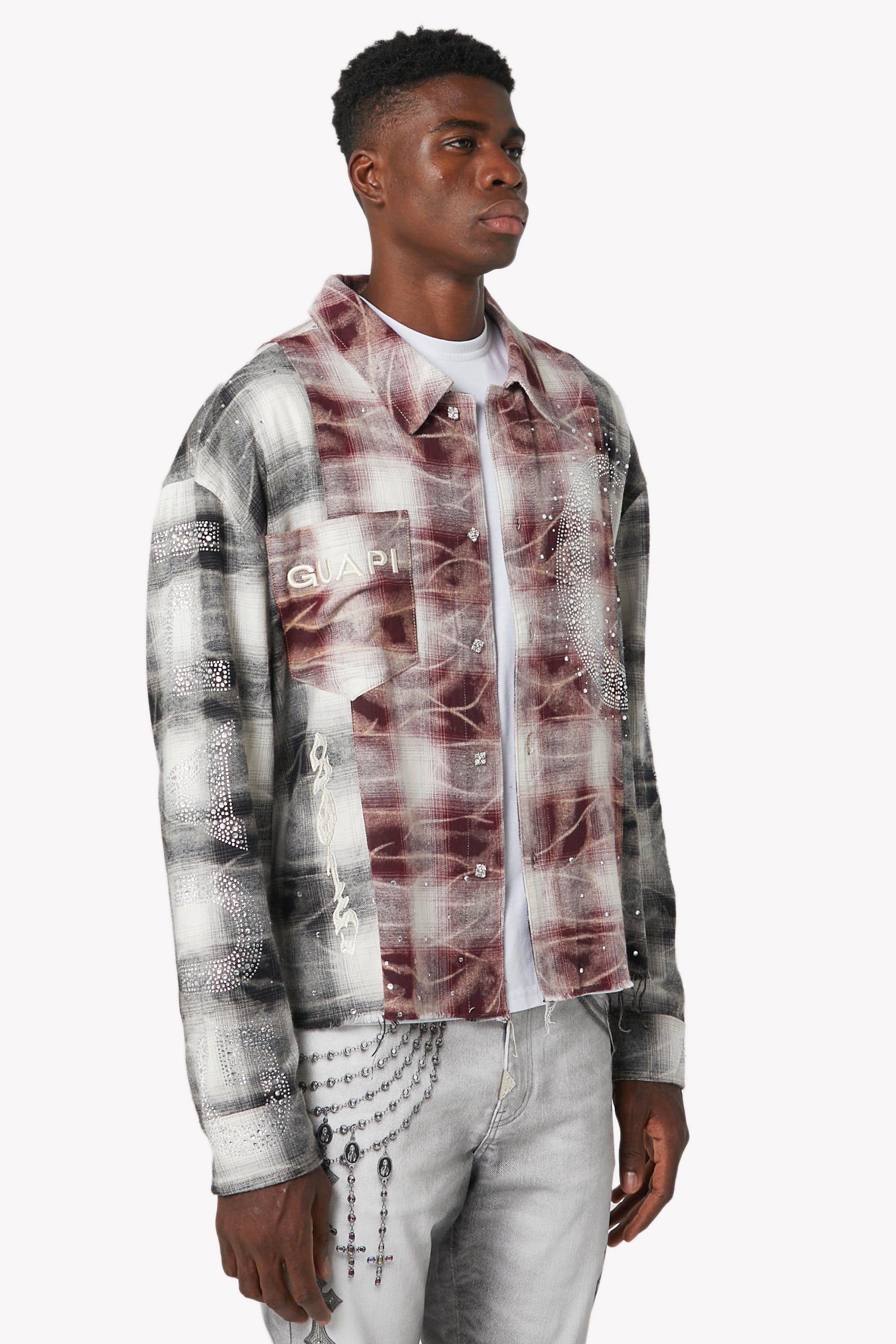 Ruby Crescent Flannel