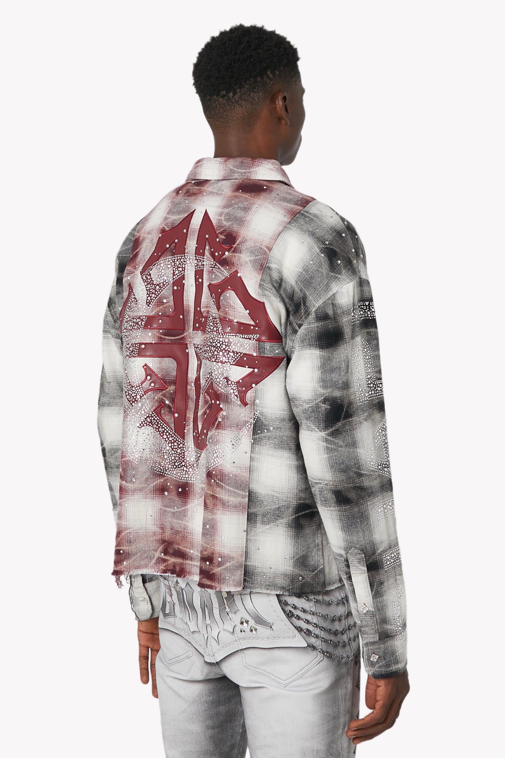 Ruby Crescent Flannel