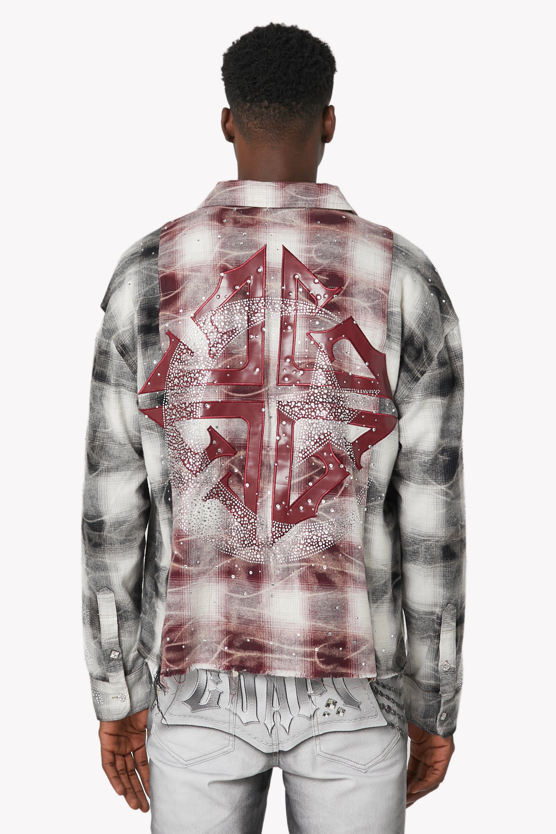 Ruby Crescent Flannel