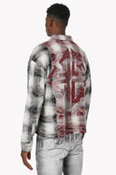 Ruby Crescent Flannel