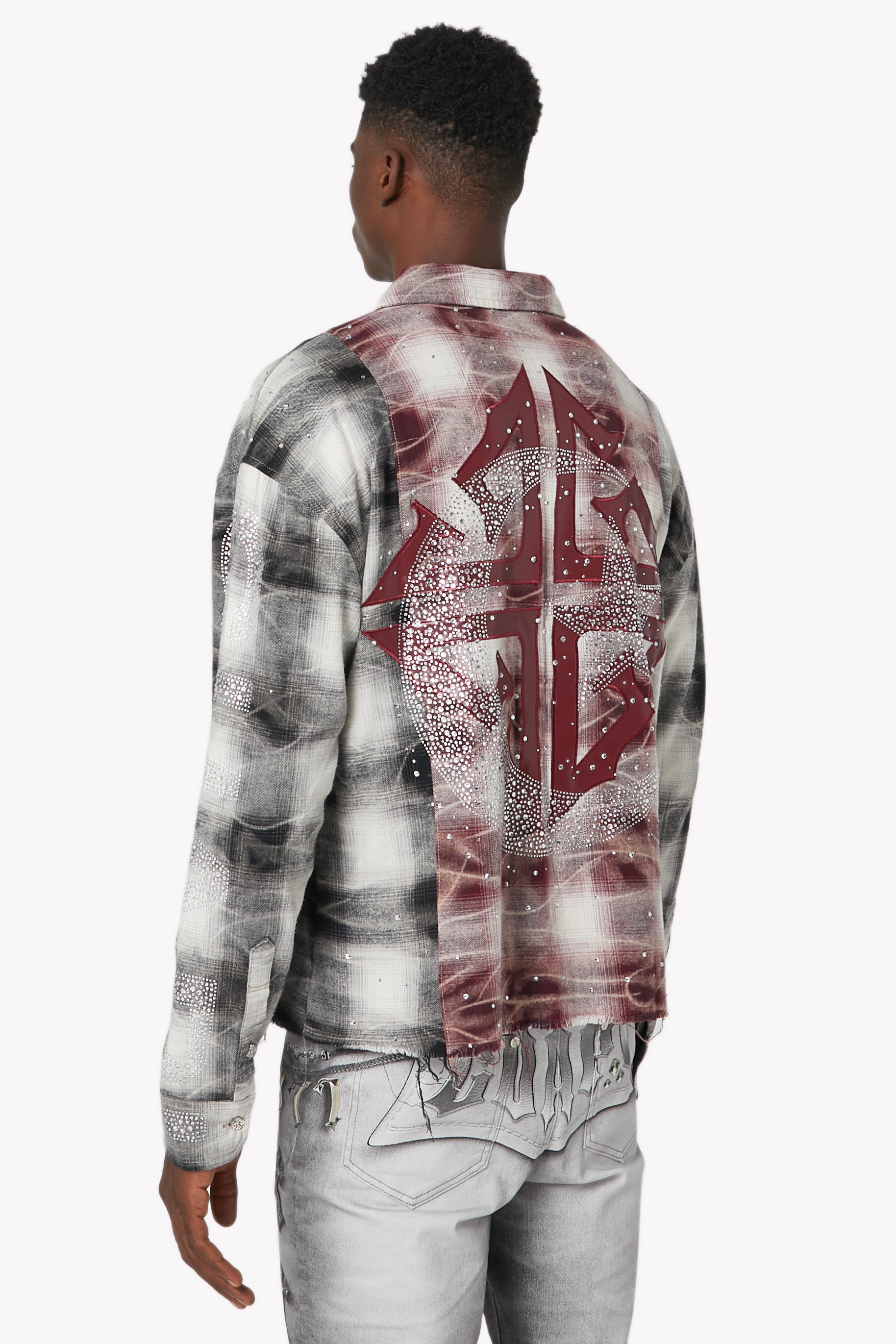 Ruby Crescent Flannel