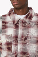 Ruby Crescent Flannel