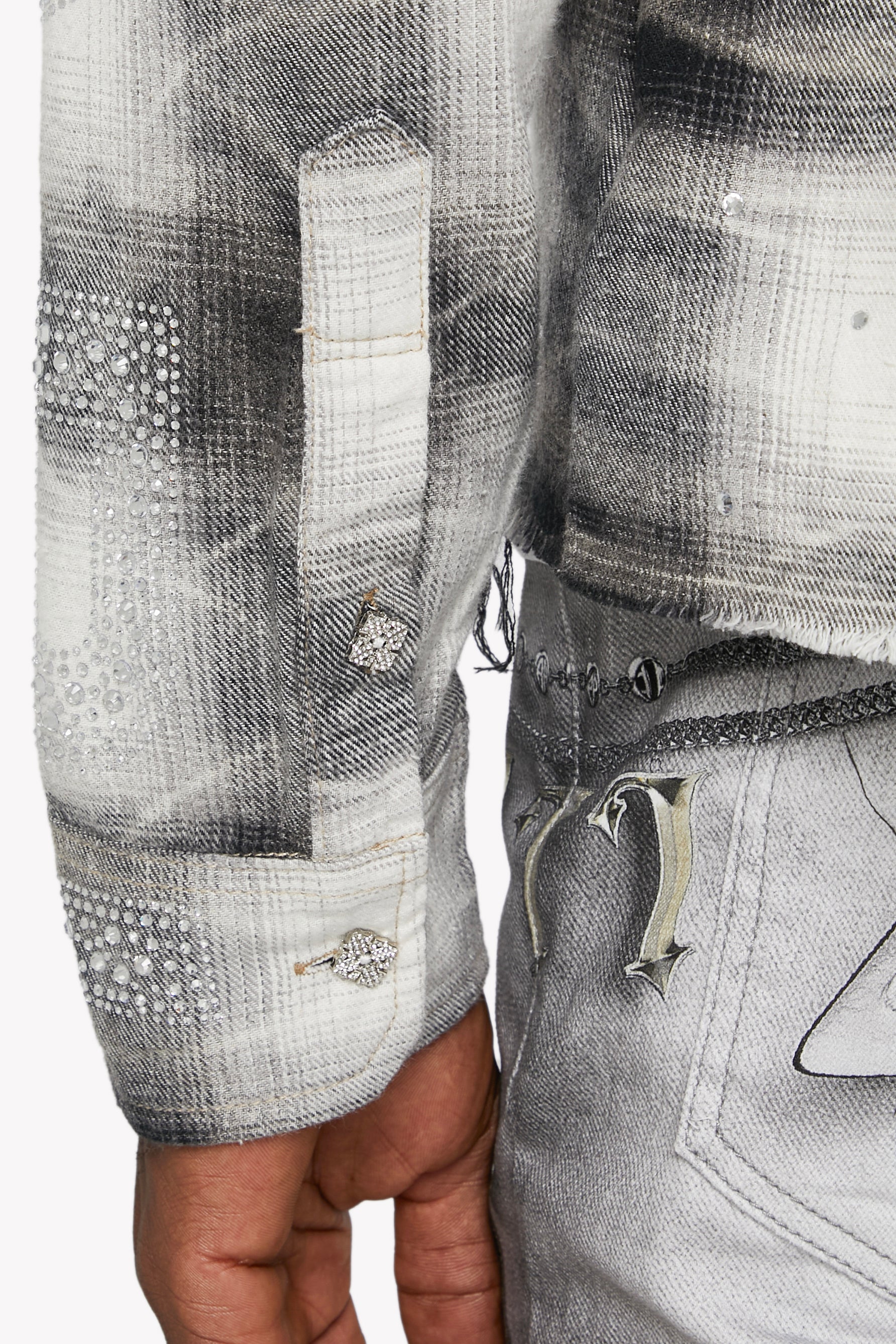 Ruby Crescent Flannel