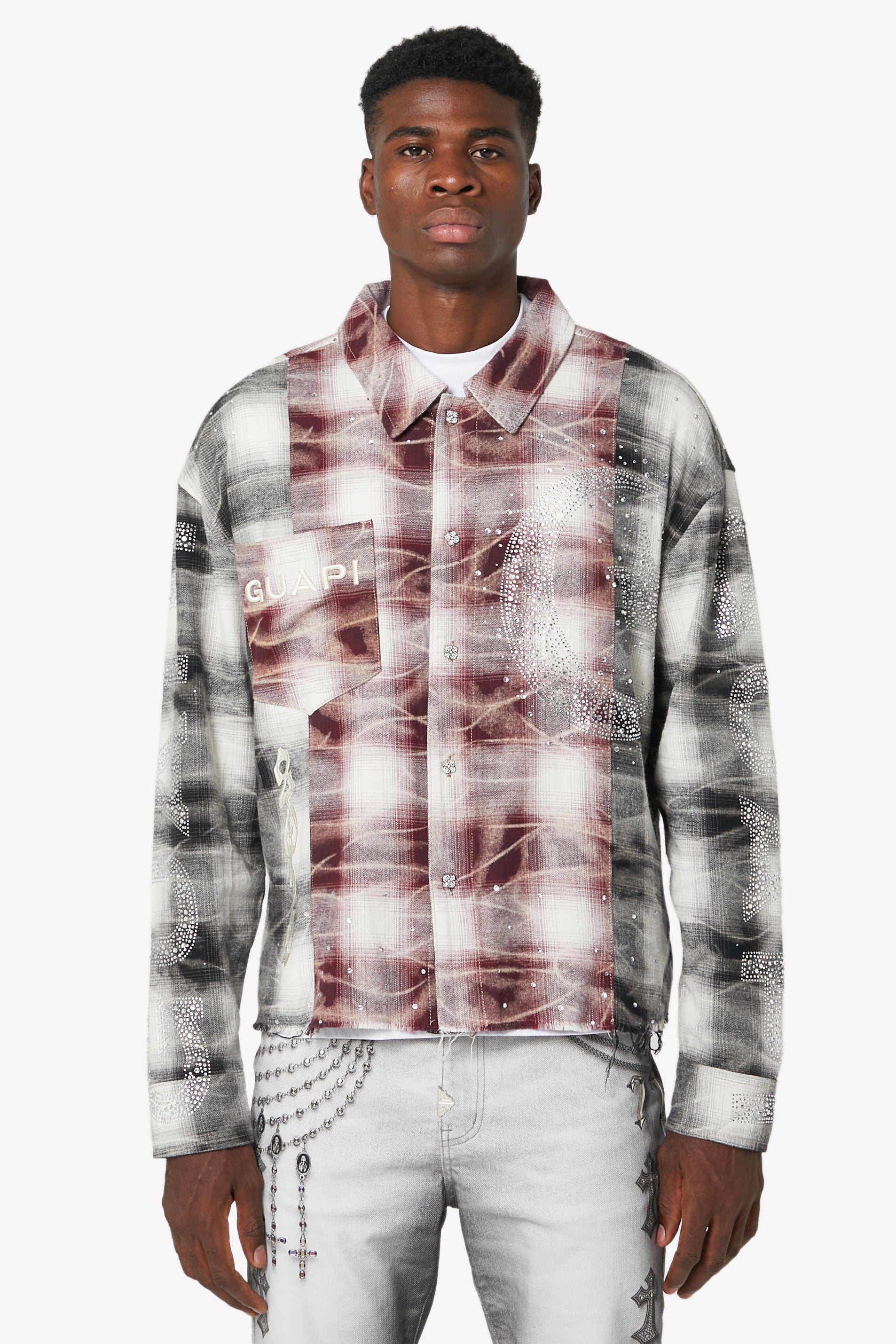 Ruby Crescent Flannel