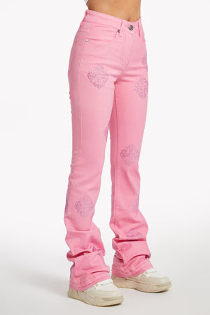 French Rose Icon Denim
