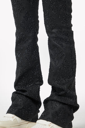 All Black Embellished Denim