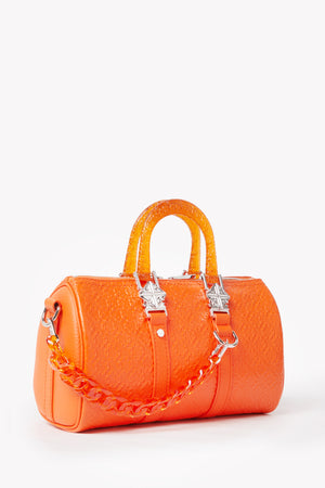 Tiger Orange Mini Duffle Bag