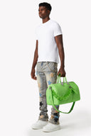 Slime Green Duffle Bag