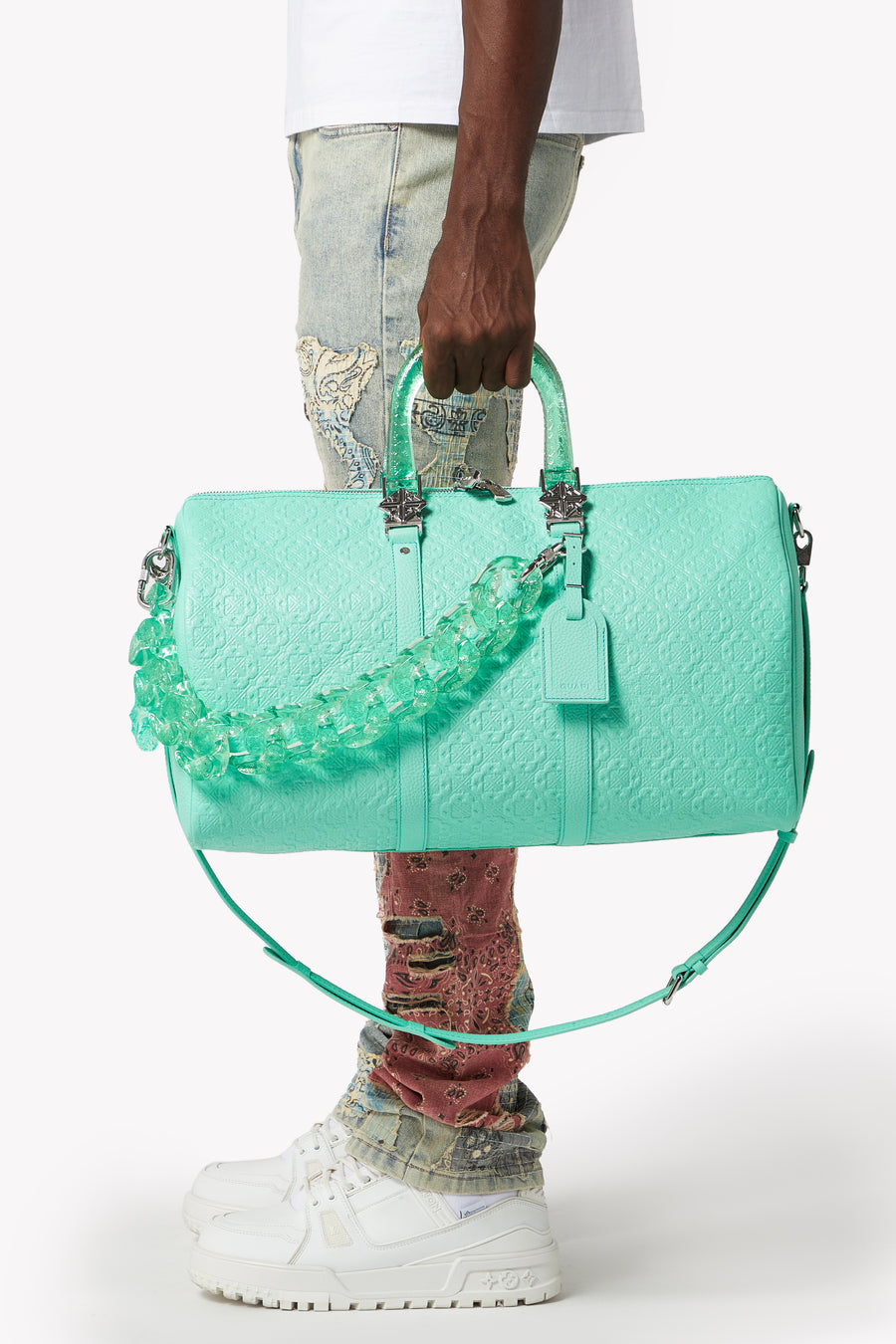 Tiffany Blue Duffle Bag