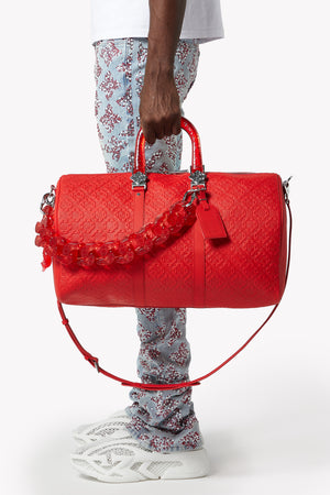 Blood Red Duffle Bag