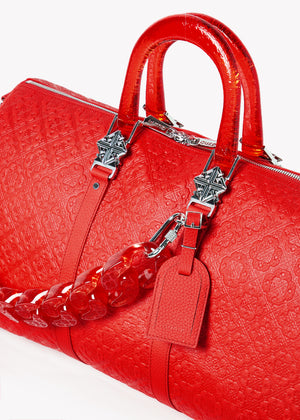 Blood Red Duffle Bag