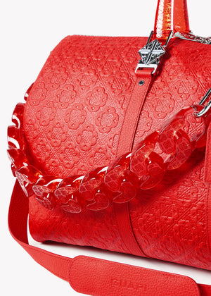 Blood Red Duffle Bag