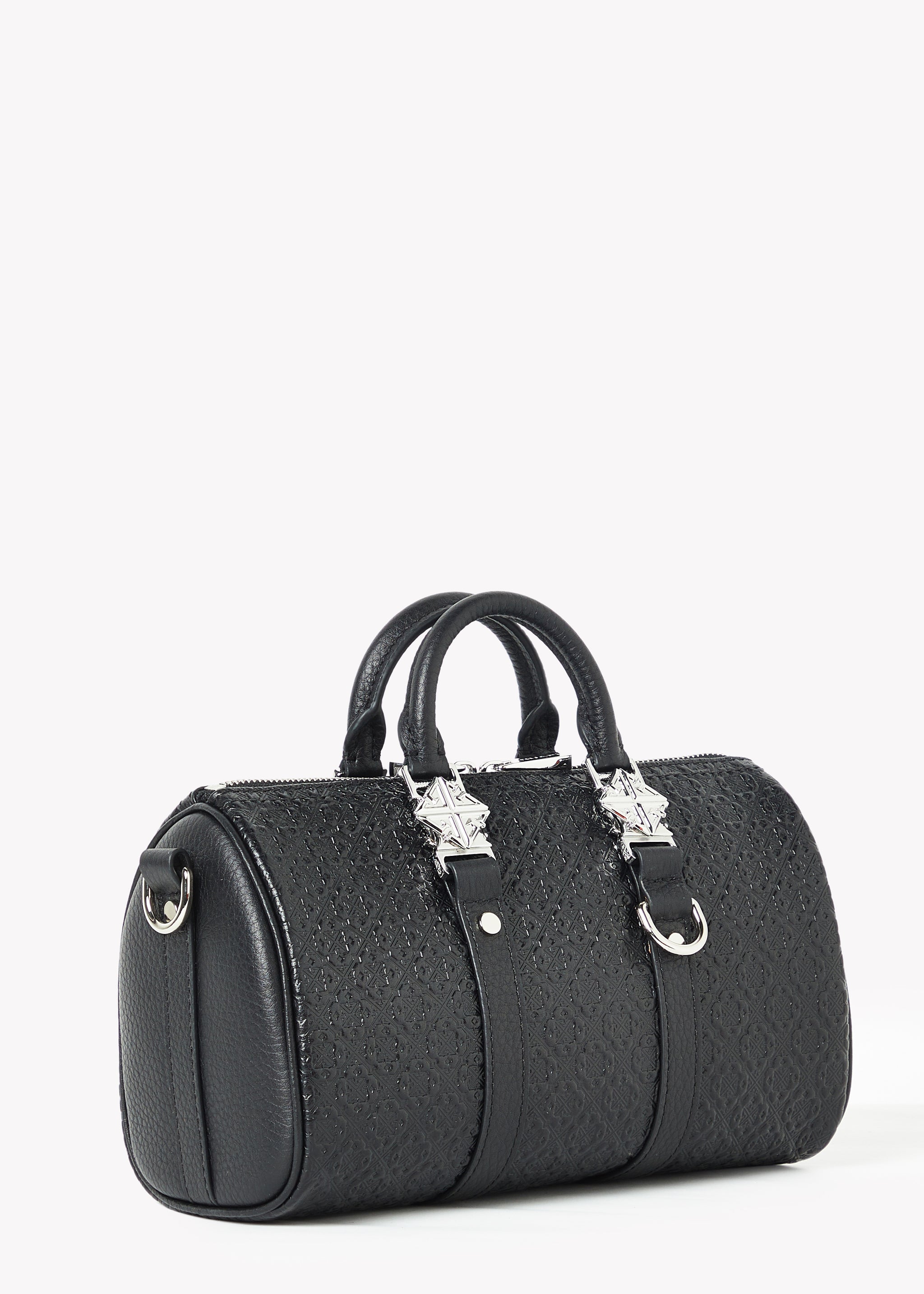 Obsidian Black Mini Duffle Bag