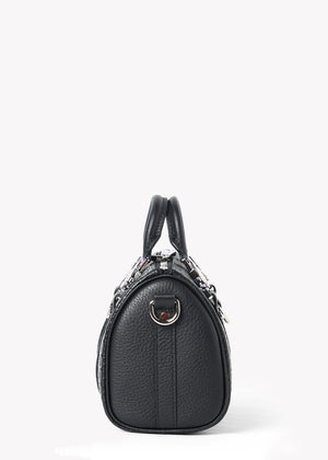 Obsidian Black Mini Duffle Bag