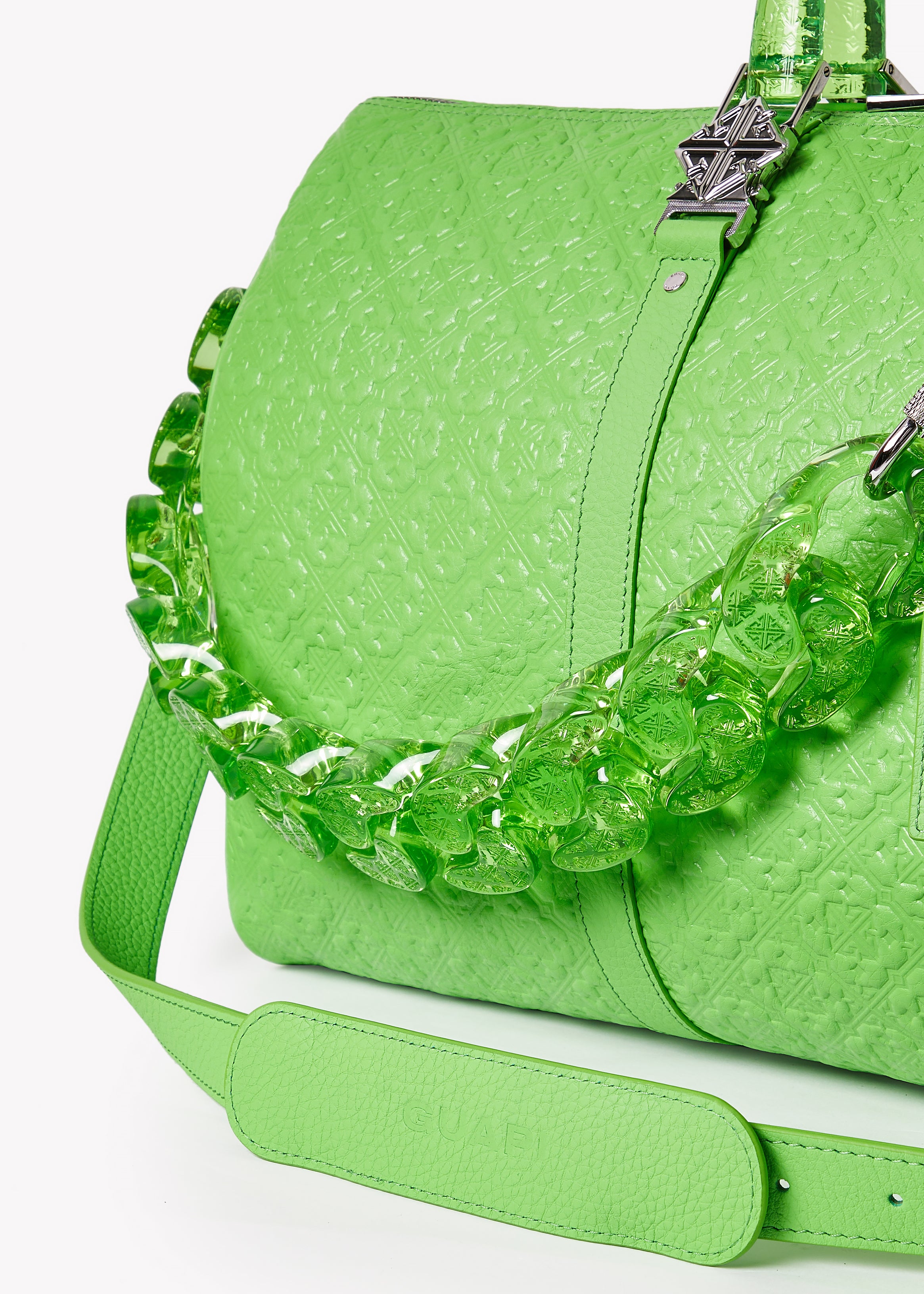 Slime Green Duffle Bag – GUAPI CLOTHING FZ-LLC