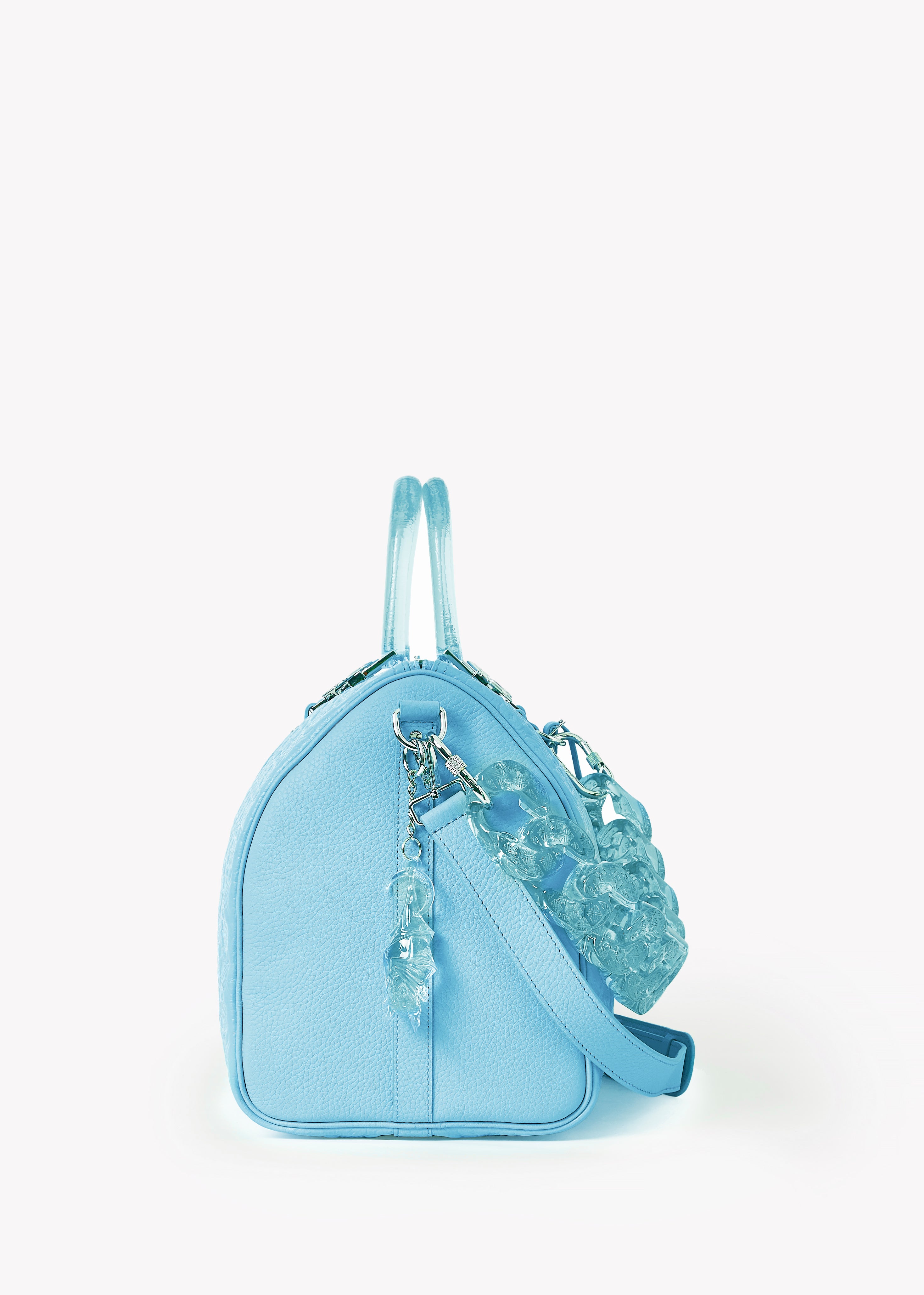 バッグ GUAPI OBSIDIAN MINI DUFFLE BAG Aqua Blue Duffle Bag – GUAPI CLOTHING FZ-LLC
