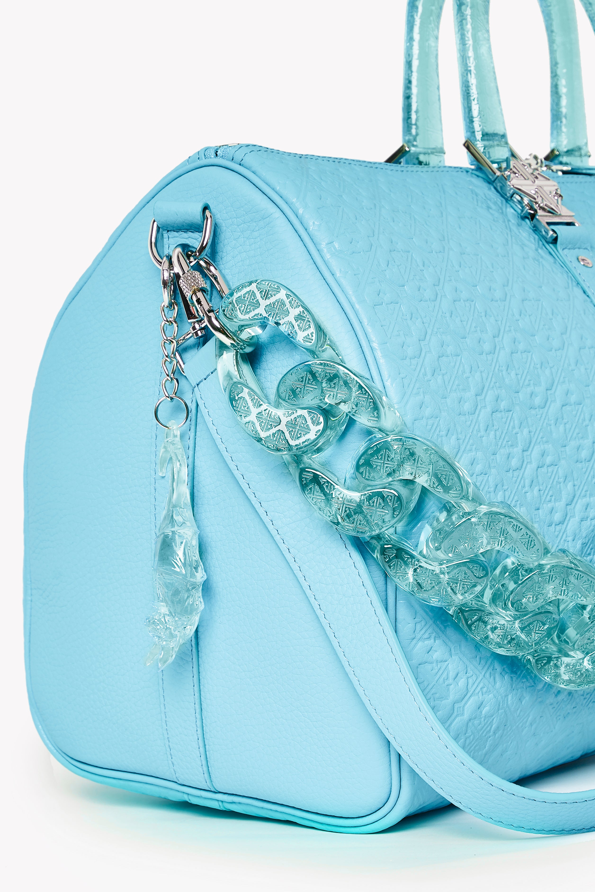 Aqua Blue Duffle Bag – GUAPI CLOTHING FZ-LLC