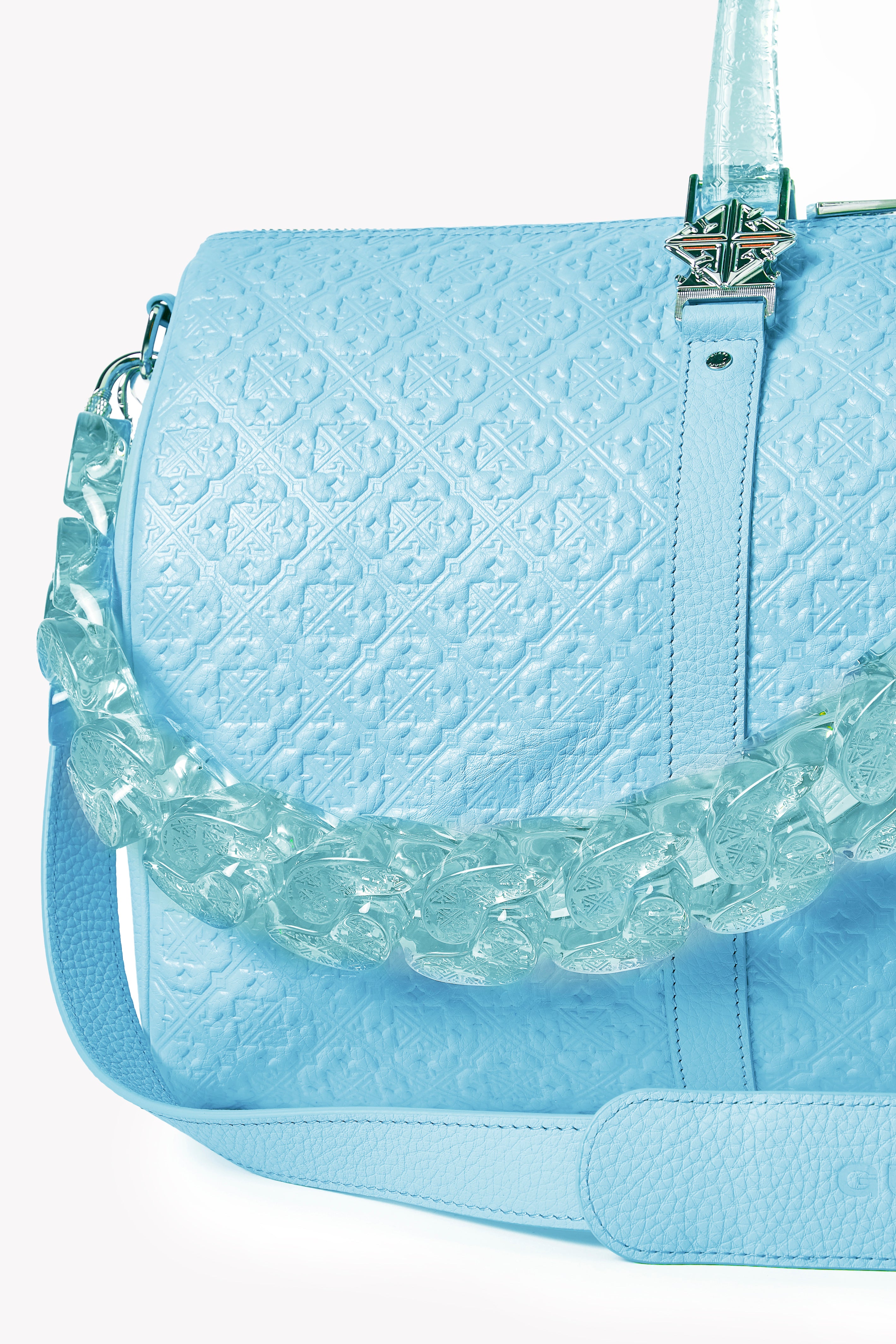 Aqua Blue Duffle Bag – GUAPI CLOTHING FZ-LLC