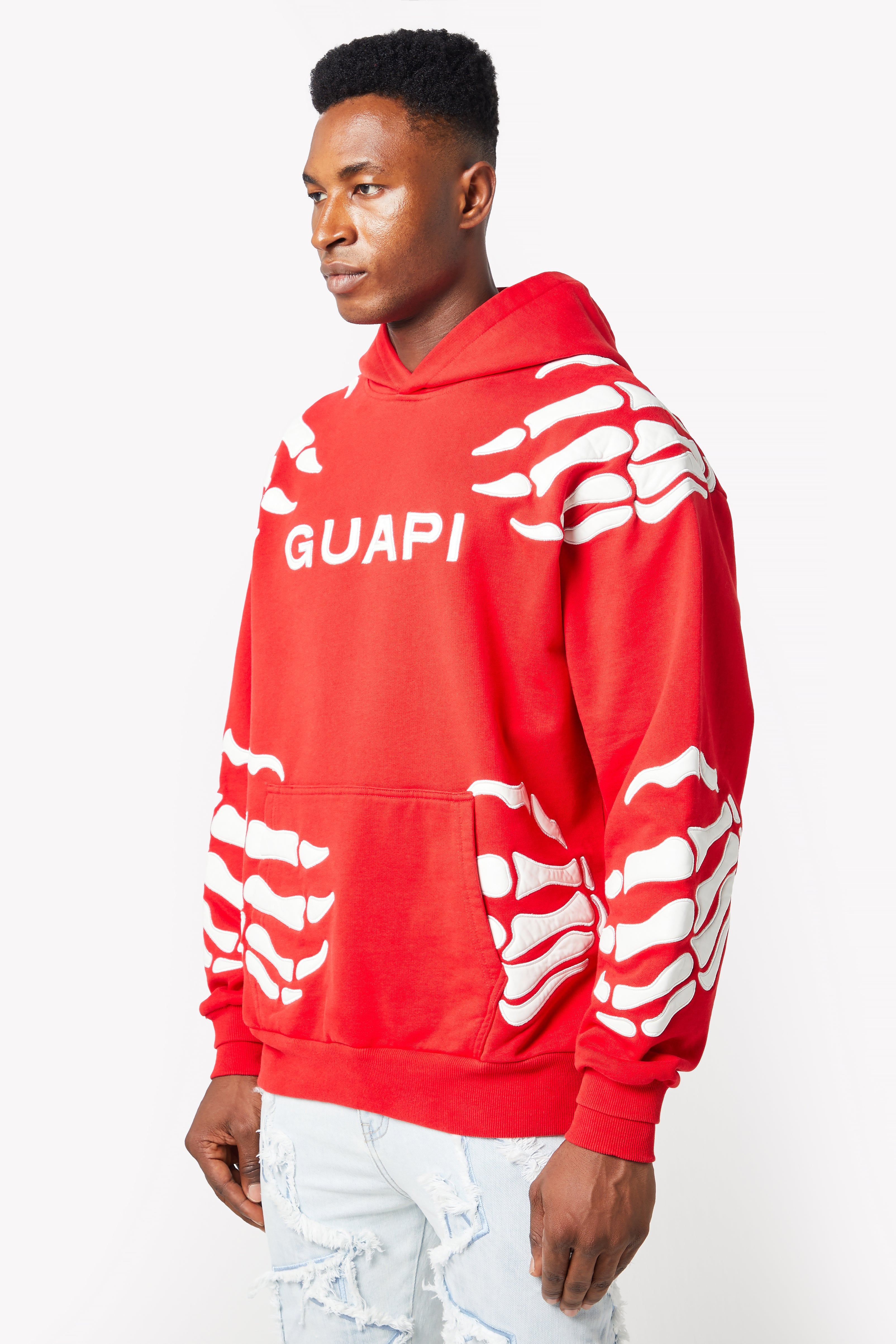 Blood Red Hell Dragger Hoodie – GUAPI CLOTHING FZ-LLC