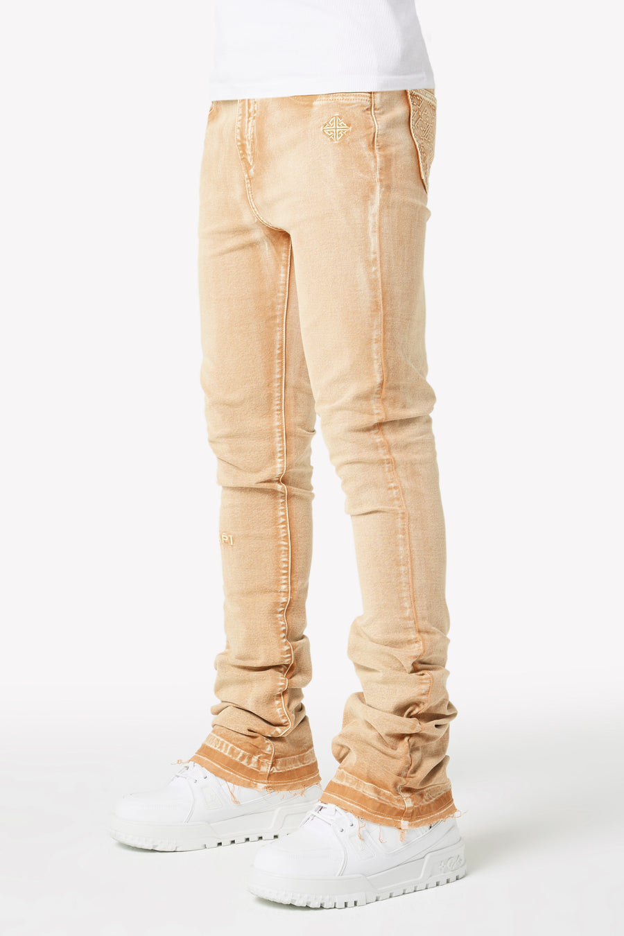Khaki Basics Stacked Denim V2