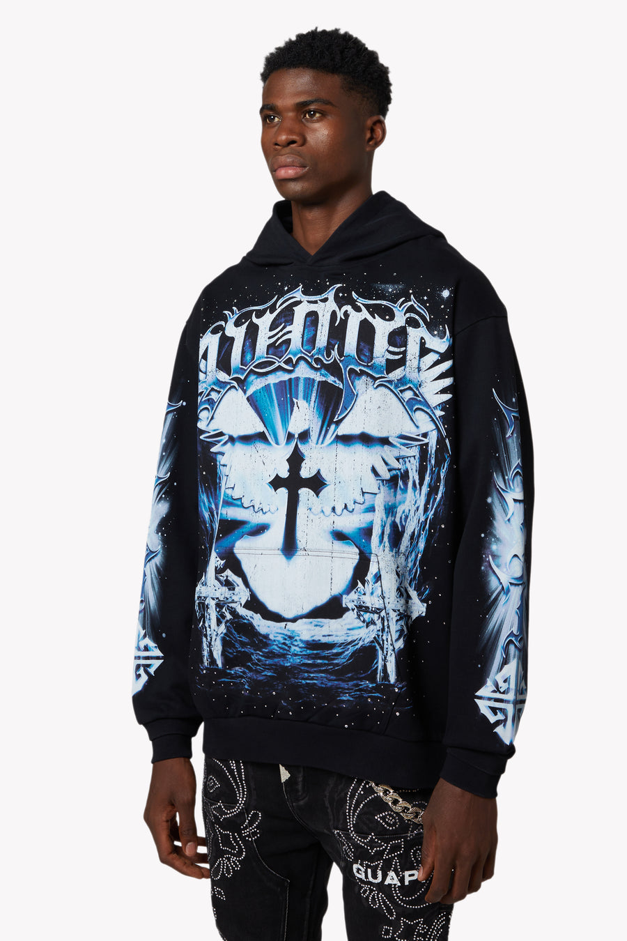 Black Heavens Vault Hoodie V1