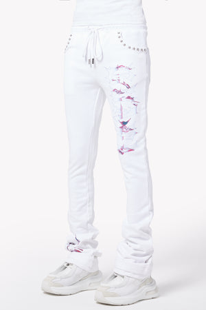 Ghost White Conquer Sweat Pants
