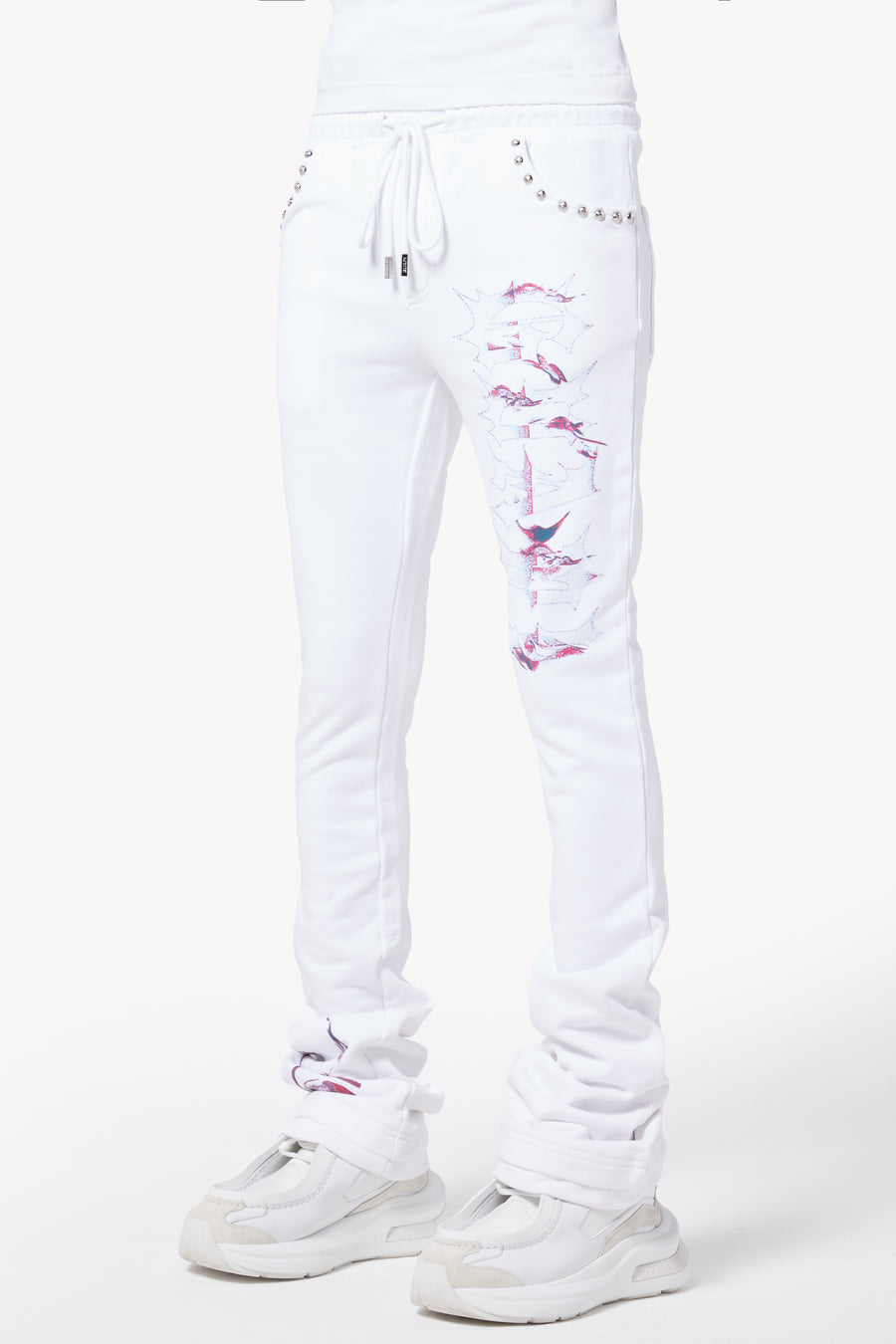 Ghost White Conquer Sweat Pants