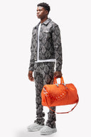 タイガーオレンジ ダッフルバッグ