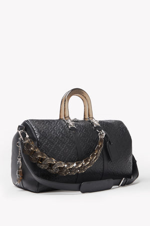 Obsidian Black Duffle Bag