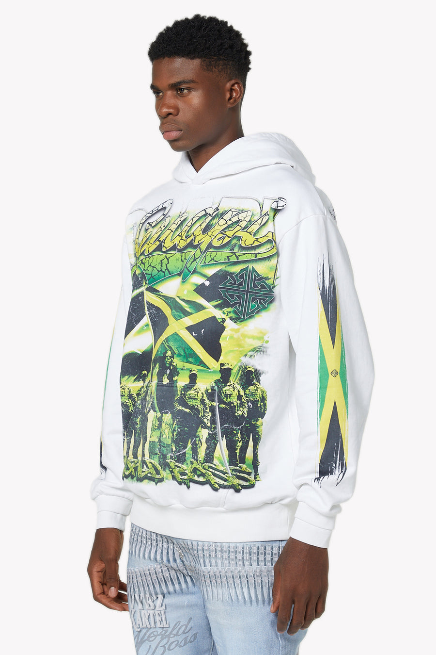 White World Boss Hoodie