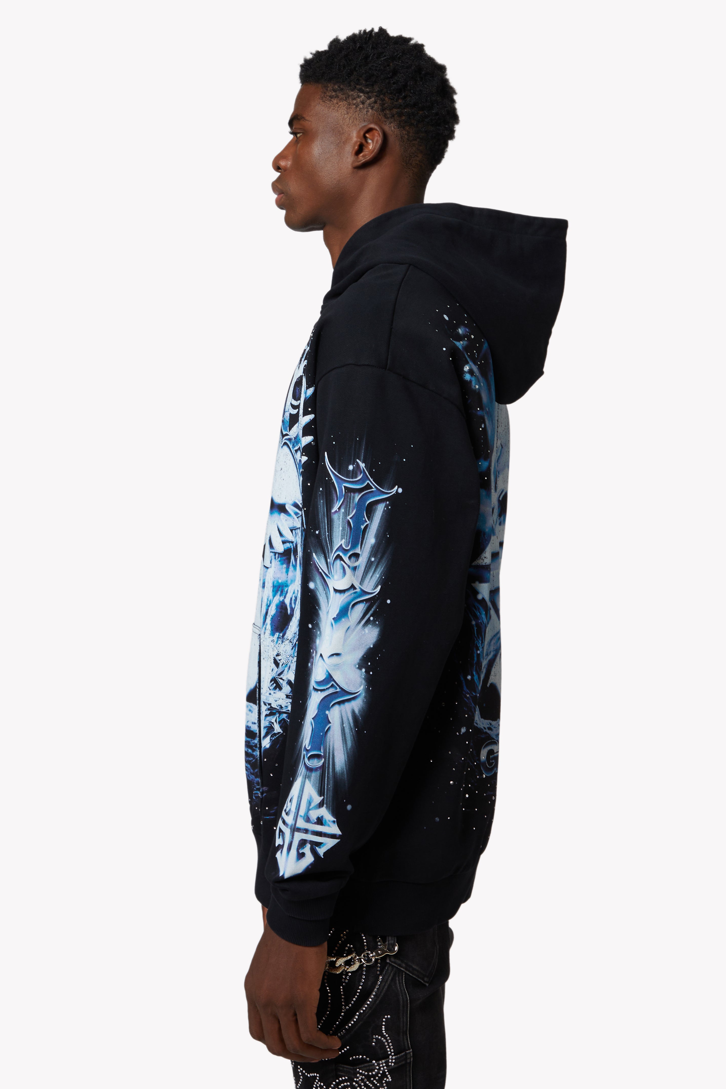 Black Heavens Vault Hoodie V1 – GUAPI CLOTHING FZ-LLC