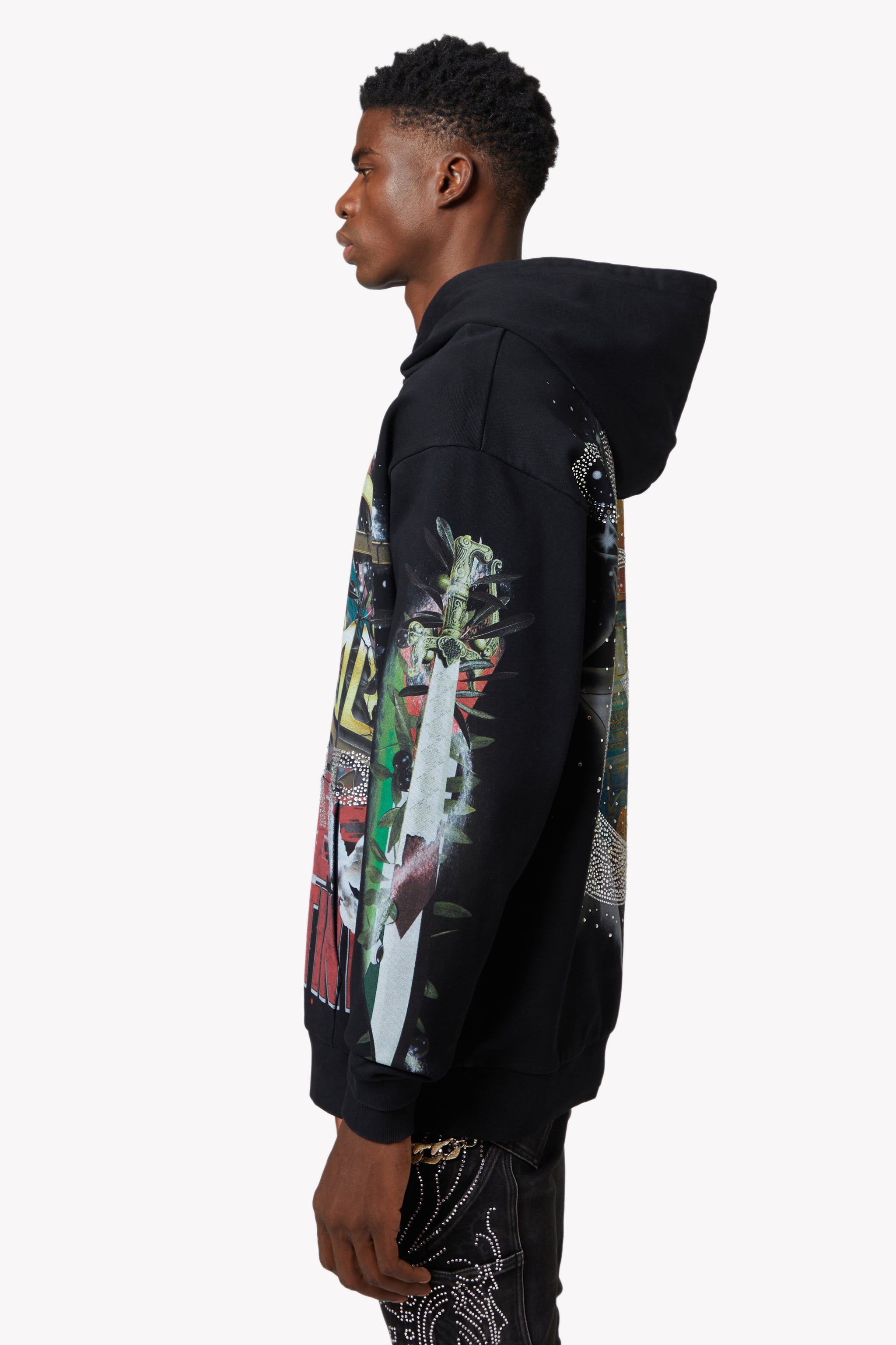 Black Free Palestine Hoodie